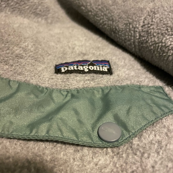 Vintage 1990s deep pile synchilla heavyweight Patagonia fleece snap t - Picture 4 of 11